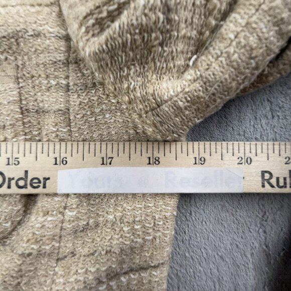 Banana Republic Jacket Womens 8 Petite Italian Fabric Textured Tweed Pockets - Picture 13 of 16